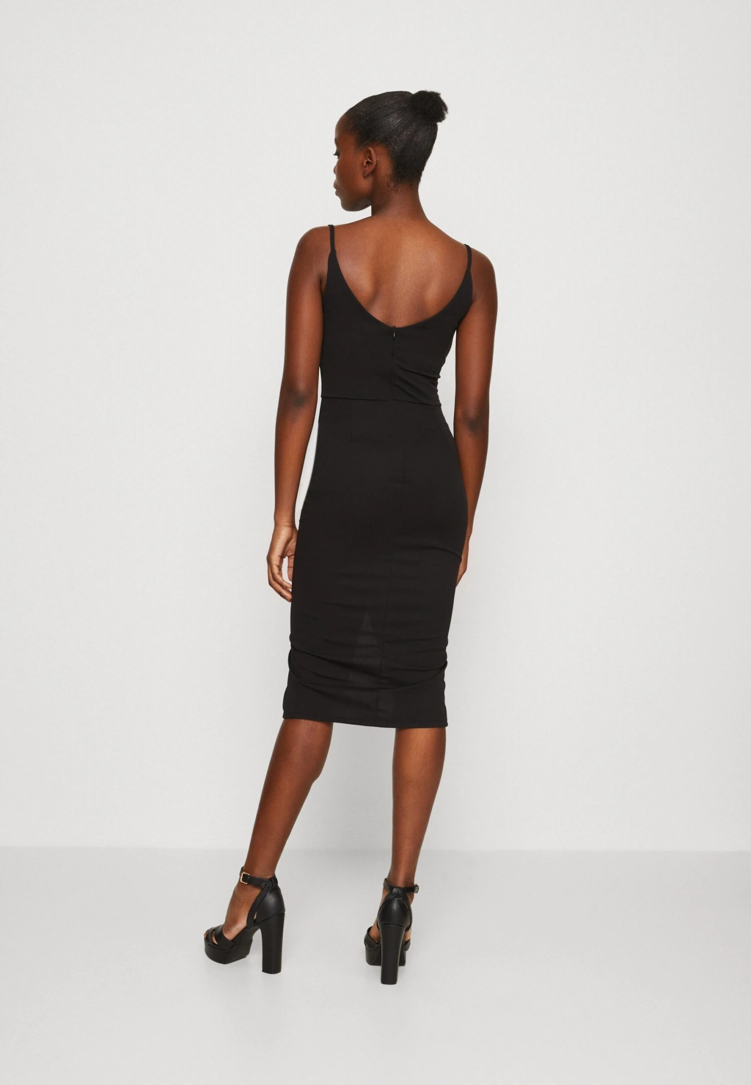 Wal G Tiza Midi - Jerseyjurk - Black 3 Wal G Tiza Midi - Jerseyjurk - Black - Afbeelding 3