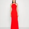 Wal G Sacha Frill Dress - Galajurk - Red