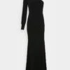 Wal G Ash One Shoulder Dress - Galajurk - Black