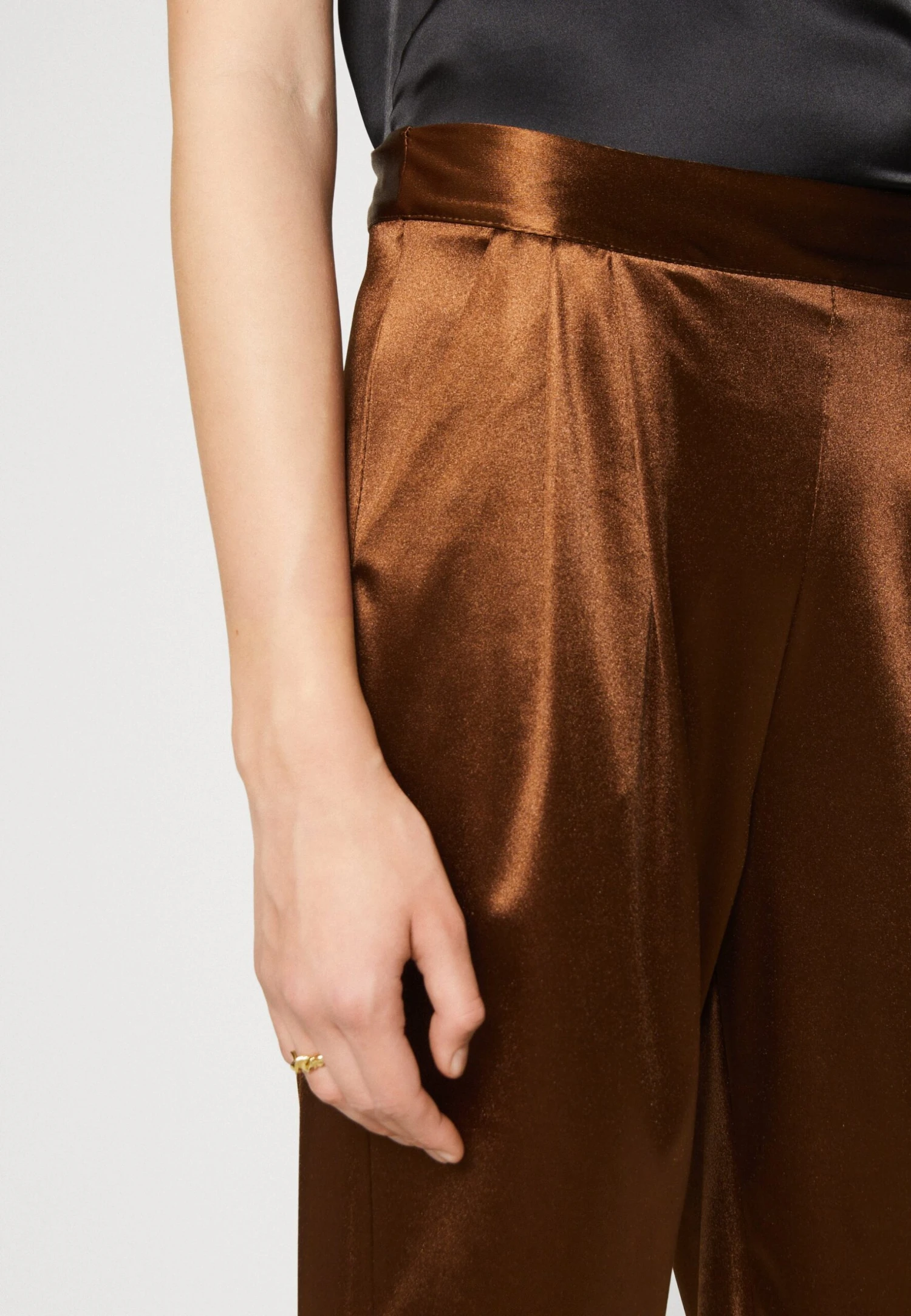 Wal G Charlie Trouser - Broek - Chocolate Brown 6 Wal G Charlie Trouser - Broek - Chocolate Brown - Afbeelding 6