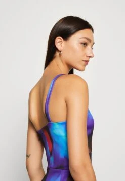 Wal G Vlera Strap Print Midi - Jerseyjurk - Mehrfarbig -Wal G. 8658a71aea604b1ebfefe3f28acaf38b