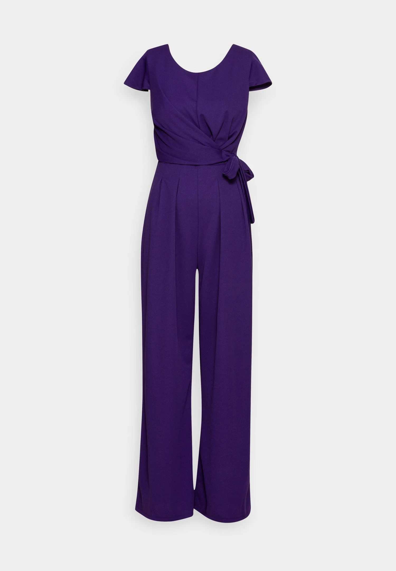 Wal G Bebe Wrap Jumpsuit - Jumpsuit - Purple 1 Wal G Bebe Wrap Jumpsuit - Jumpsuit - Purple
