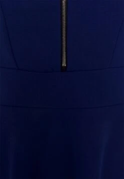 Wal G Danya Ruffle Sleeve Zip Skater Dress - Jerseyjurk - Electric Blue 5 Wal G Danya Ruffle Sleeve Zip Skater Dress - Jerseyjurk - Electric Blue -Wal G. 88d3447a36a844a98f71beccdeae305c