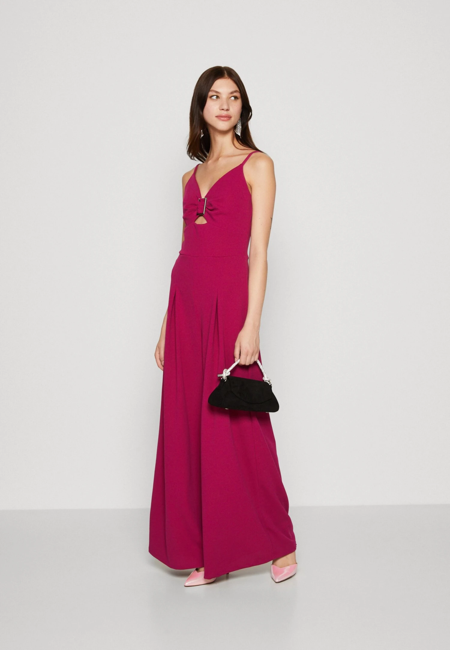 Wal G Charlie Buckle - Jumpsuit - Raspberry 2 Wal G Charlie Buckle - Jumpsuit - Raspberry - Afbeelding 2