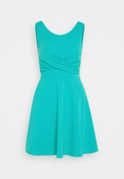 Wal G Jaqueline Skater Dress - Jerseyjurk - Tiffany Blue -Wal G. 8eadb287c33d4a3e84018313c065e7fa