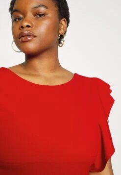 Rusie Ruffle Midi - Cocktailjurk - Red 11 Rusie Ruffle Midi - Cocktailjurk - Red -Wal G. 908cc00d02124f47bf67b559640c38a5