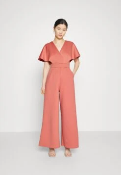 Wedding Petite Betty Wrap Jumpsuit - Jumpsuit - Rosa