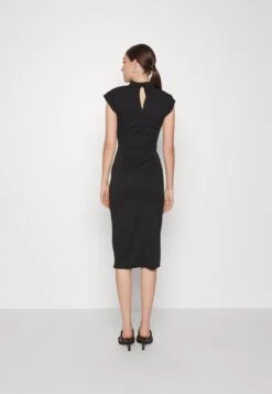 Bambinaroll Neck Midi Dress - Jerseyjurk - Black 8 Bambinaroll Neck Midi Dress - Jerseyjurk - Black -Wal G. 9306d8d5949d4136878a3565d3227aa6