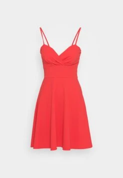 Wal G V Neck Strappy Skater Dress - Cocktailjurk - Coral 8 Wal G V Neck Strappy Skater Dress - Cocktailjurk - Coral -Wal G. 9c212ab928f94c989b84df6fd18c456c