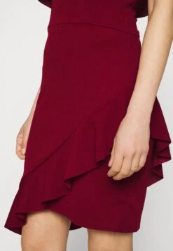Revra Strappy Frill Skater - Jerseyjurk - Berry Wine 9 Revra Strappy Frill Skater - Jerseyjurk - Berry Wine -Wal G. a69eac227a7e432894e7fc30caa95eaf