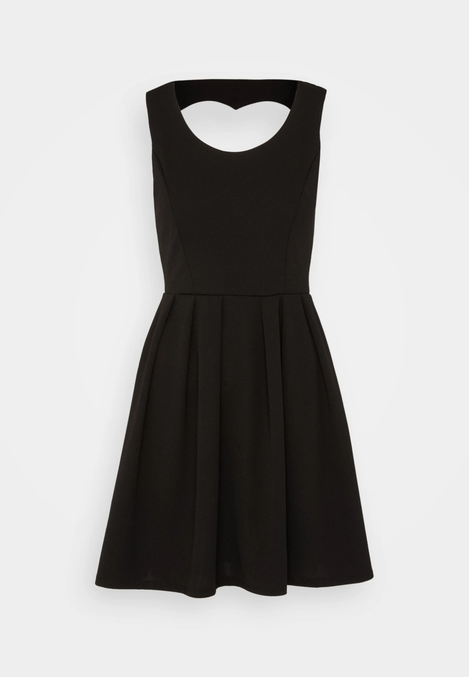 Wal G Valentines Holly Heart Cut Out Skater - Cocktailjurk - Black 5 Wal G Valentines Holly Heart Cut Out Skater - Cocktailjurk - Black - Afbeelding 5