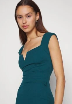 Wal G Nora Midi Dress - Jerseyjurk - Dark Teal Blue 9 Wal G Nora Midi Dress - Jerseyjurk - Dark Teal Blue -Wal G. b01a2887edcc42d7b2330b89afa68fc2