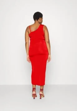 Winny Asymmetric Midi - Jerseyjurk - Red -Wal G. b254e66ce0fa4514aeb272c3e7cdd691