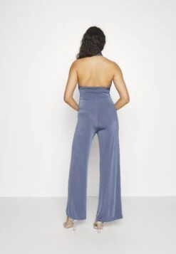 Wal G Party Jojo Halter - Jumpsuit - Denim Blue -Wal G. b85a148bc8c845feb9c719207b629039