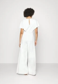 Wedding Betty V Neck Wrap - Jumpsuit - White -Wal G. bbbcfd661b3c405694375806b0ea546a