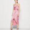 Wal G Milly Tulip Skirt Midi - Cocktailjurk - Mauve