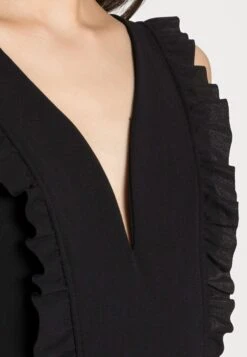 Wal G Rayna Ruffled- Jumpsuit - Black 9 Wal G Rayna Ruffled- Jumpsuit - Black -Wal G. bd272364745f47539fe8580fd244b536