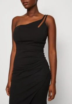 Wal G Valencia Cut Out One Shoulder Midi Dress - Jerseyjurk - Black 11 Wal G Valencia Cut Out One Shoulder Midi Dress - Jerseyjurk - Black -Wal G. bdee772821da4393830783f519d9bf4c