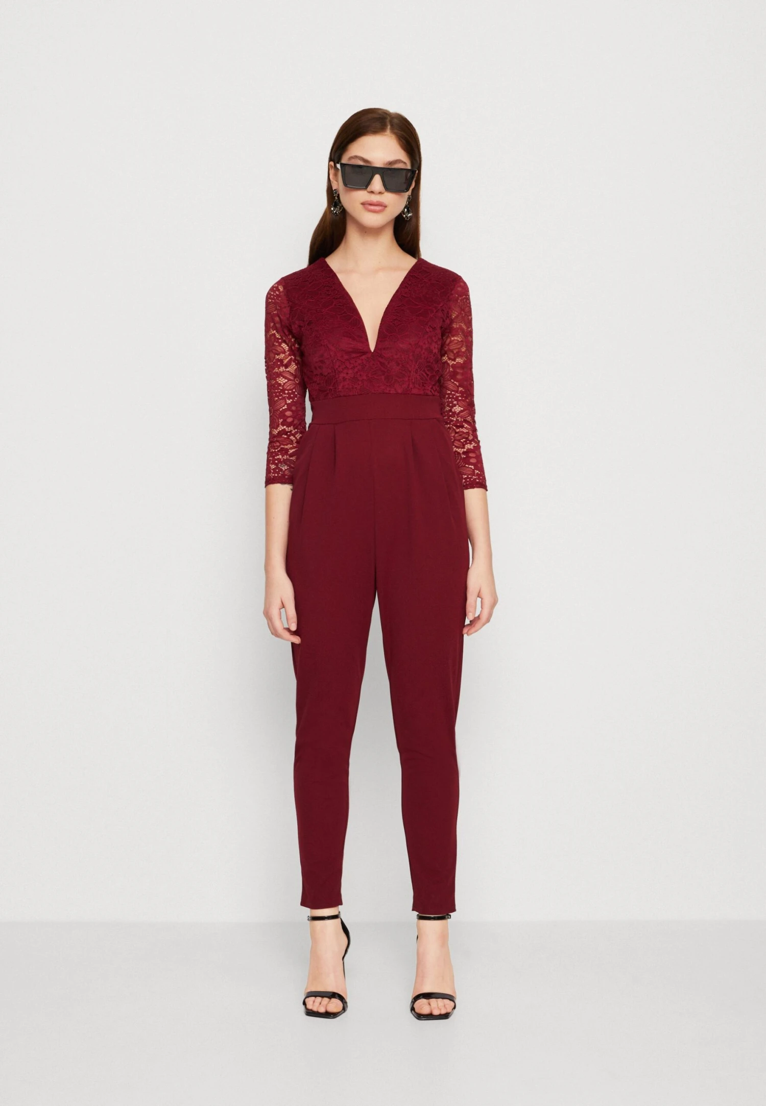 Wal G Lee - Jumpsuit - Wine 2 Wal G Lee - Jumpsuit - Wine - Afbeelding 2