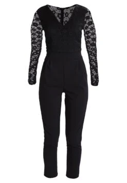 Wal G Blake Long Sleeve - Jumpsuit - Black -Wal G. c316b3f056c24ffc90ae7a4a113f4040