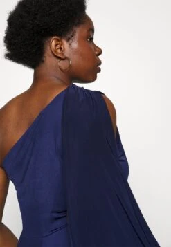 Holly Cape Sleeve - Jumpsuit - Navy Blue -Wal G. c349ecf8492c4768ba0a5b959a52d067