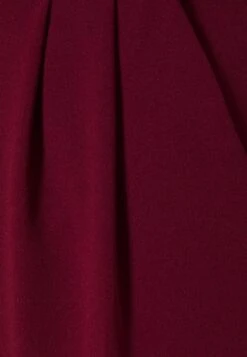 Frill Sleeve - Jumpsuit - Wine -Wal G. c4601899873e4e128850c3fe0d97ed75