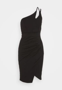 Wal G Valencia Cut Out One Shoulder Midi Dress - Jerseyjurk - Black 10 Wal G Valencia Cut Out One Shoulder Midi Dress - Jerseyjurk - Black -Wal G. cb2727c5e7a64cb3b246ea9d48b14e36