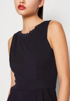 Wal G Dayna Straight Leg - Jumpsuit - Navy Blue -Wal G. ce381823c1df468ab878b8315b1288a5