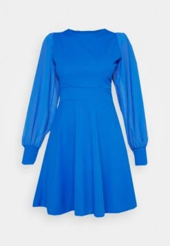 Wal G Kat Sleeve Dress - Jurk - Electric Blue 10 Wal G Kat Sleeve Dress - Jurk - Electric Blue -Wal G. d05f0ceb91bd4781885e15ff51b3b3a0