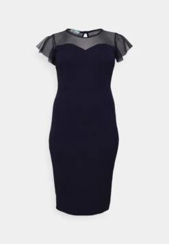Donda- Cocktailjurk - Navy Blue -Wal G. d22c988283da43dda2fac9716d1a1a63