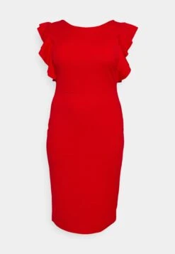 Rusie Ruffle Midi - Cocktailjurk - Red 10 Rusie Ruffle Midi - Cocktailjurk - Red -Wal G. d3a2dde6b1cc4a72af3a4c903a0e4ed8