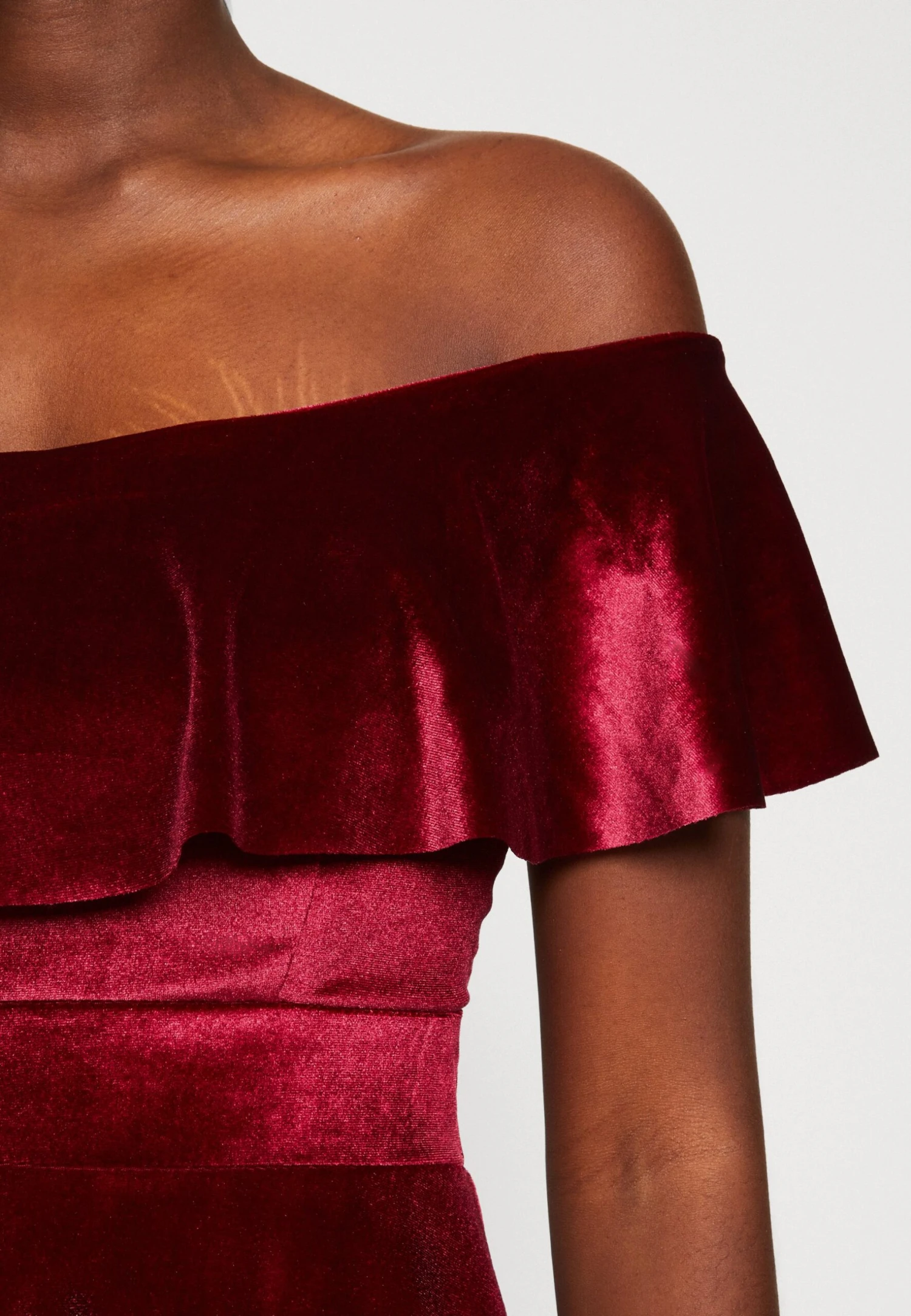 Wal G Stacey Skater - Cocktailjurk - Wine 6 Wal G Stacey Skater - Cocktailjurk - Wine - Afbeelding 6