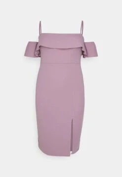 Andy Ruffle Midi - Jerseyjurk - Mauve Pink 12 Andy Ruffle Midi - Jerseyjurk - Mauve Pink -Wal G. d66cf60f9945458883d1dfb095e25239