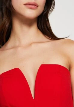 Wal G Christa V Neck Playsuit - Jumpsuit - Red 11 Wal G Christa V Neck Playsuit - Jumpsuit - Red -Wal G. daca8d3bb7da4baf8eed3ab0a7bb03b1