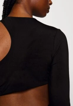 Mila Asymmetric- Maxi-Jurk - Black -Wal G. ddeb33c0fc0240d6ad6d7d122a50779e