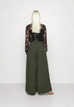 Venisa Wide Leg Trouser - Broek - Dark Khaki 7 Venisa Wide Leg Trouser - Broek - Dark Khaki -Wal G. de1376b514a2461dbaa67402dc8448b8