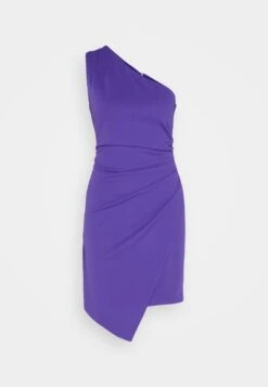 Wal G Liza One Shoulder Midi - Jerseyjurk - Purple -Wal G. deb42798daf84584a1ff3bf1917a6d0e