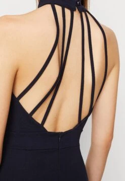 Wal G Benedette Midi Dress - Cocktailjurk - Navy Blue -Wal G. dee90dee78ca46b4bdaae609beb6ec1e