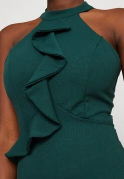 Wal G Tilly Ruffle Halter Neck Maxi Dress - Jerseyjurk - Forest Green 11 Wal G Tilly Ruffle Halter Neck Maxi Dress - Jerseyjurk - Forest Green -Wal G. e702b3546f3e4e4d9ece1cd58ff4bc5d