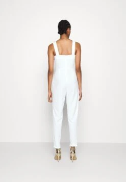 Contrast Plunge - Jumpsuit - White 8 Contrast Plunge - Jumpsuit - White -Wal G. e9d4a2b154334f50866715ae6c95a83e
