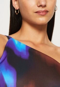 Wal G Vlera Strap Print Midi - Jerseyjurk - Mehrfarbig -Wal G. ea1d9a0f929e455897419c04264077c9