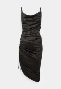 Wal G Ruched Dress - Cocktailjurk - Black -Wal G. eb412a2972dd4f68b32e92f2c3b1abbc