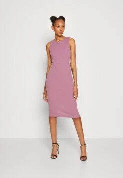 Wal G Petra Ruffle Midi - Jerseyjurk - Mauve Pink 8 Wal G Petra Ruffle Midi - Jerseyjurk - Mauve Pink -Wal G. ef363a90ea4342f99731146c61e586c9