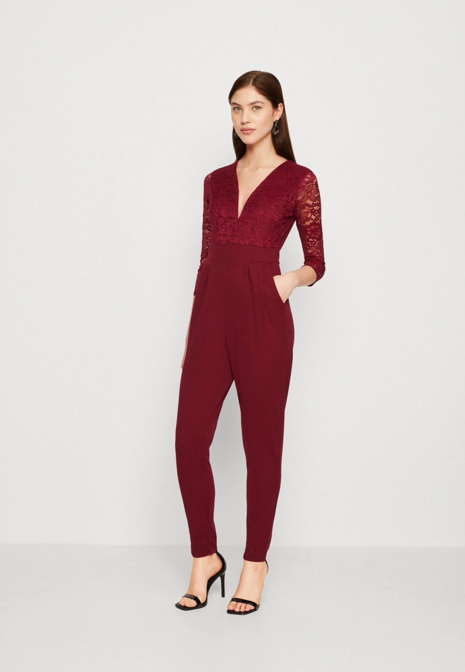 Wal G Lee - Jumpsuit - Wine 1 Wal G Lee - Jumpsuit - Wine