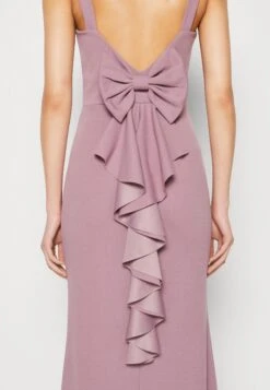 Wal G Sacha Frill Dress - Galajurk - Mauve Pink -Wal G. f1e60aa9434542a6ab300f5d2447d6bc