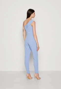 Wal G Halli Ruffe - Jumpsuit - Powder Blue -Wal G. f9d285567adf417583b4006bb7157b12