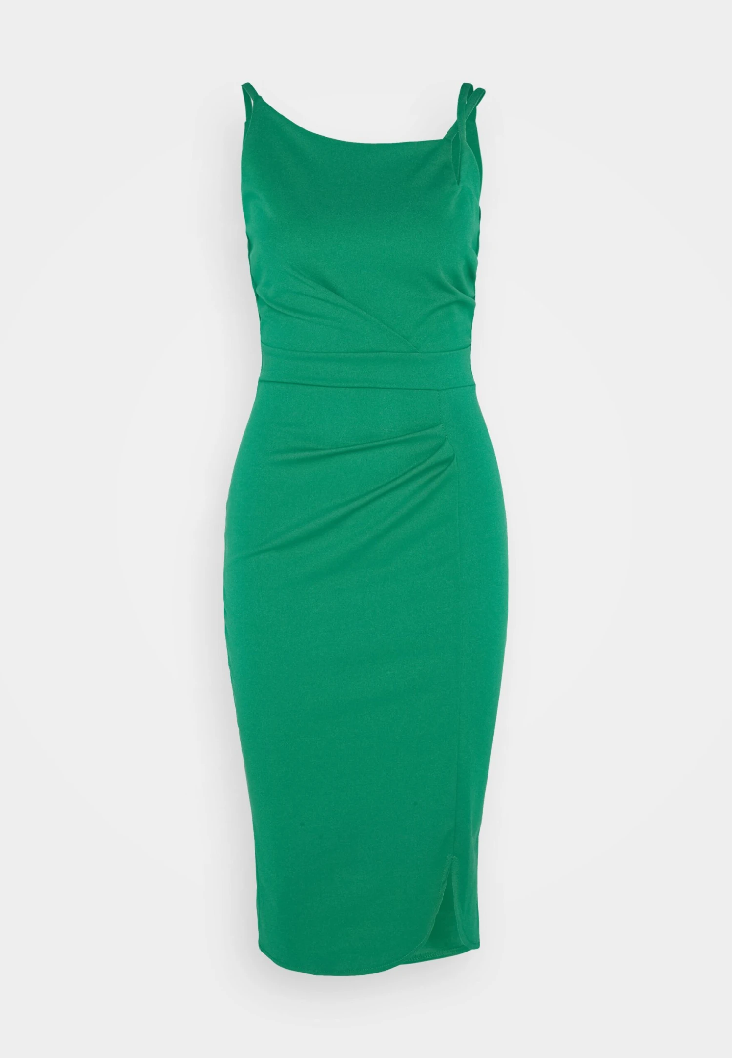 Wal G Tessa Midi Dress - Jerseyjurk - Leaf Green 5 Wal G Tessa Midi Dress - Jerseyjurk - Leaf Green - Afbeelding 5