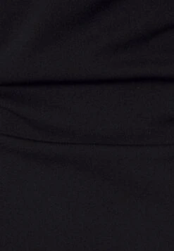 Contrast Frill Sleeve Midi Dress - Jerseyjurk - Black/White 5 Contrast Frill Sleeve Midi Dress - Jerseyjurk - Black/White -Wal G. fd488117a74b4bfab81162d473d26751