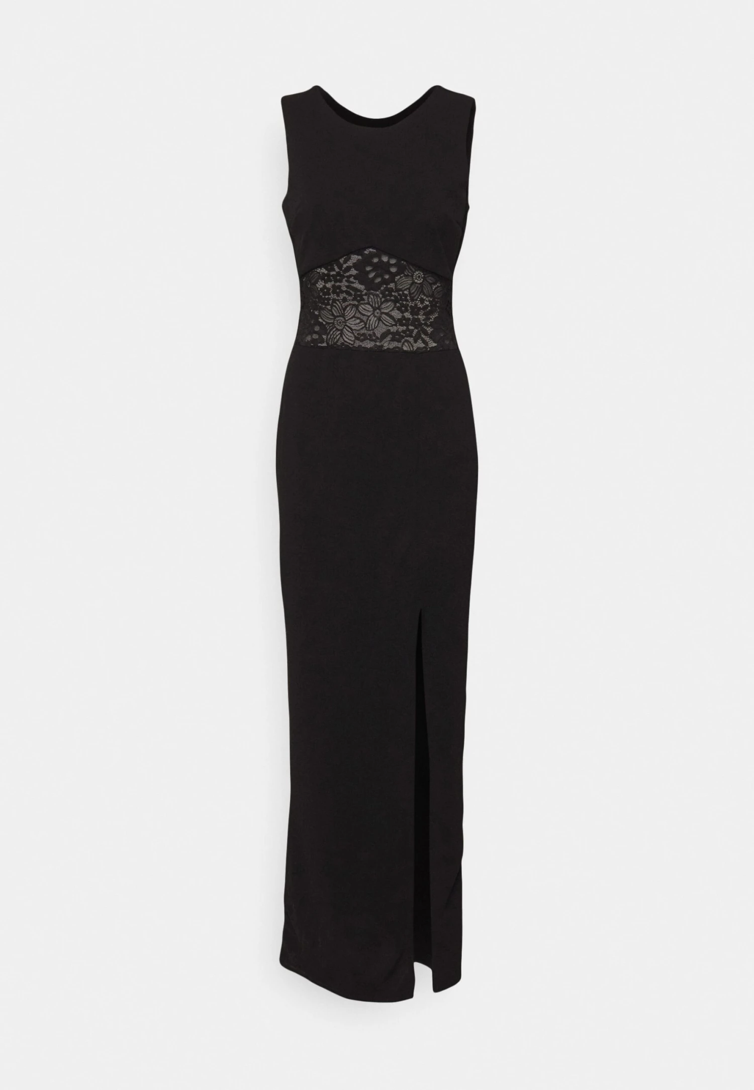 Wal G Lace Maxi Dress - Galajurk - Black 5 Wal G Lace Maxi Dress - Galajurk - Black - Afbeelding 5
