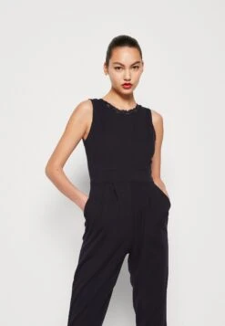 Wal G Dayna Straight Leg - Jumpsuit - Navy Blue -Wal G. fdf77f1a5981453b95bf3b67d0d0d18c